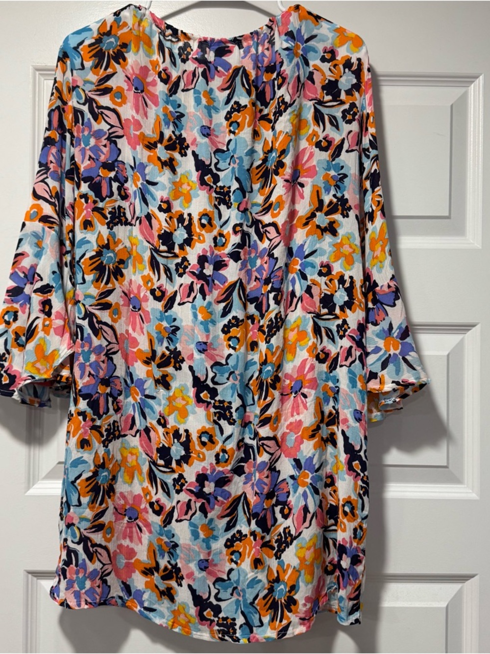 Anne Cole Multicolor Floral Beach Tunic - Picture 5 of 9